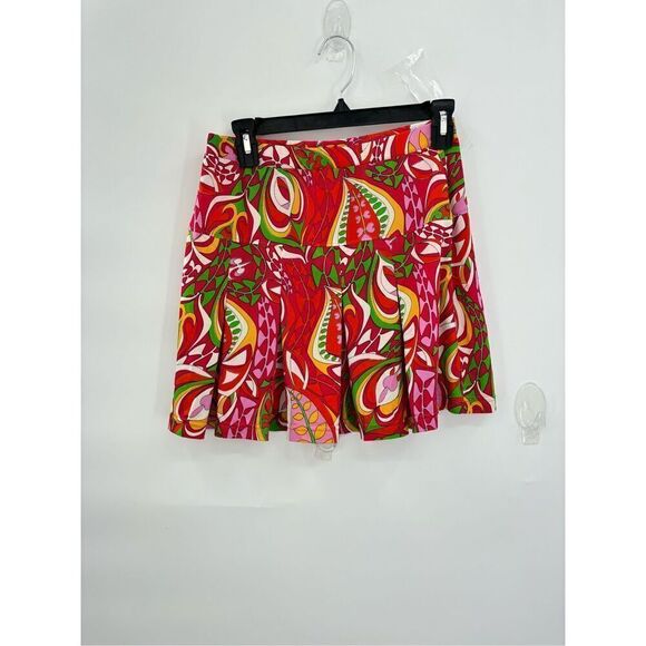 Boston proper psychedelic paisley skirt size small made in the USA - Picture 1 of 7